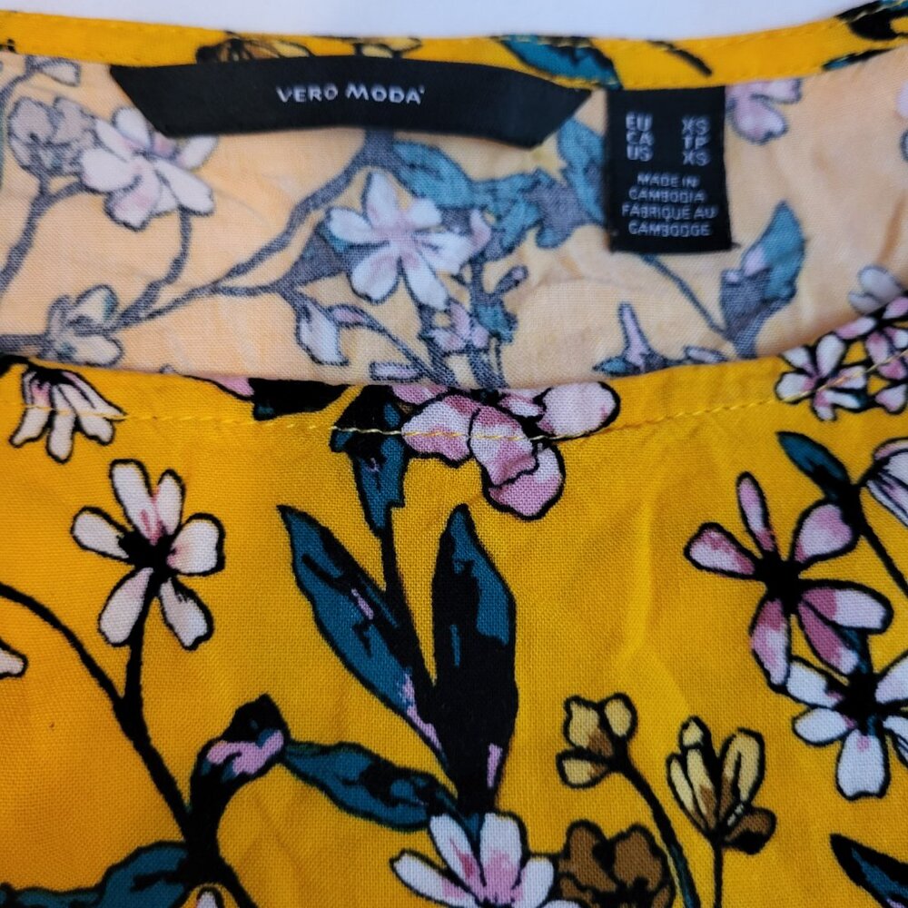 Vero Moda floral summer mini dress - Picture 3 of 6